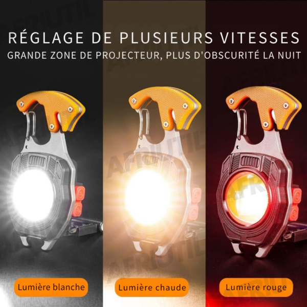 Lampe de Poche Multitool LED