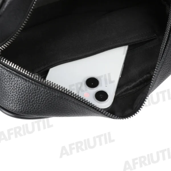 Pochette homme élégante avec bracelet