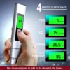 Testeur d'Eau Numérique 4 en 1
