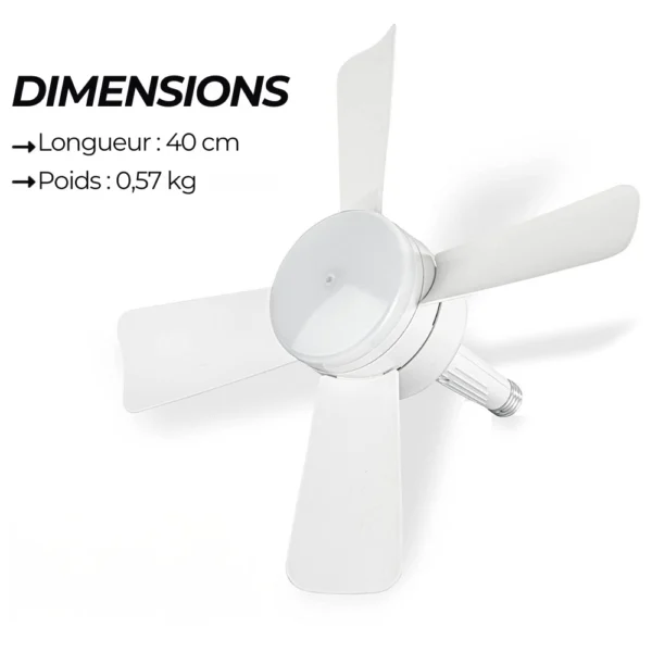 Ventilateur-Lumière Intelligent