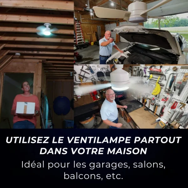 Ventilateur-Lumière Intelligent