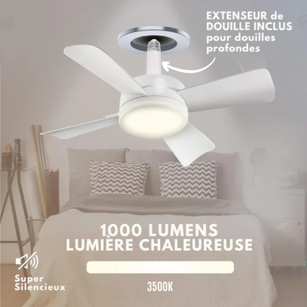 Ventilateur-Lumière Intelligent