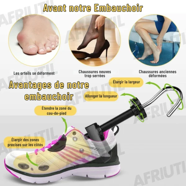 Kit Professionnel d'Élargisseur de Chaussures