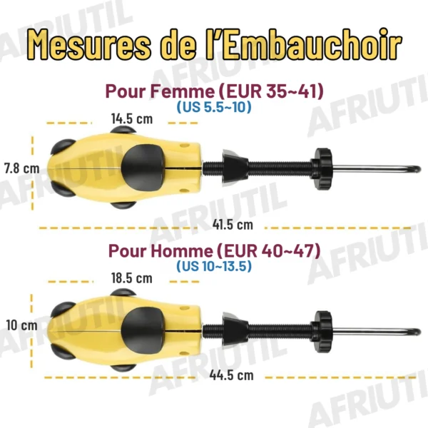 Kit Professionnel d'Élargisseur de Chaussures